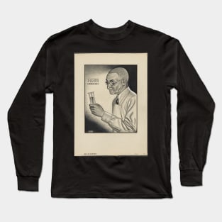 George Washington Carver Portrait Long Sleeve T-Shirt